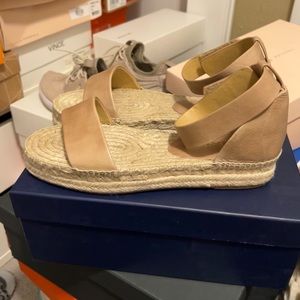 Splendid espadrille platform sandals, Size 8.5